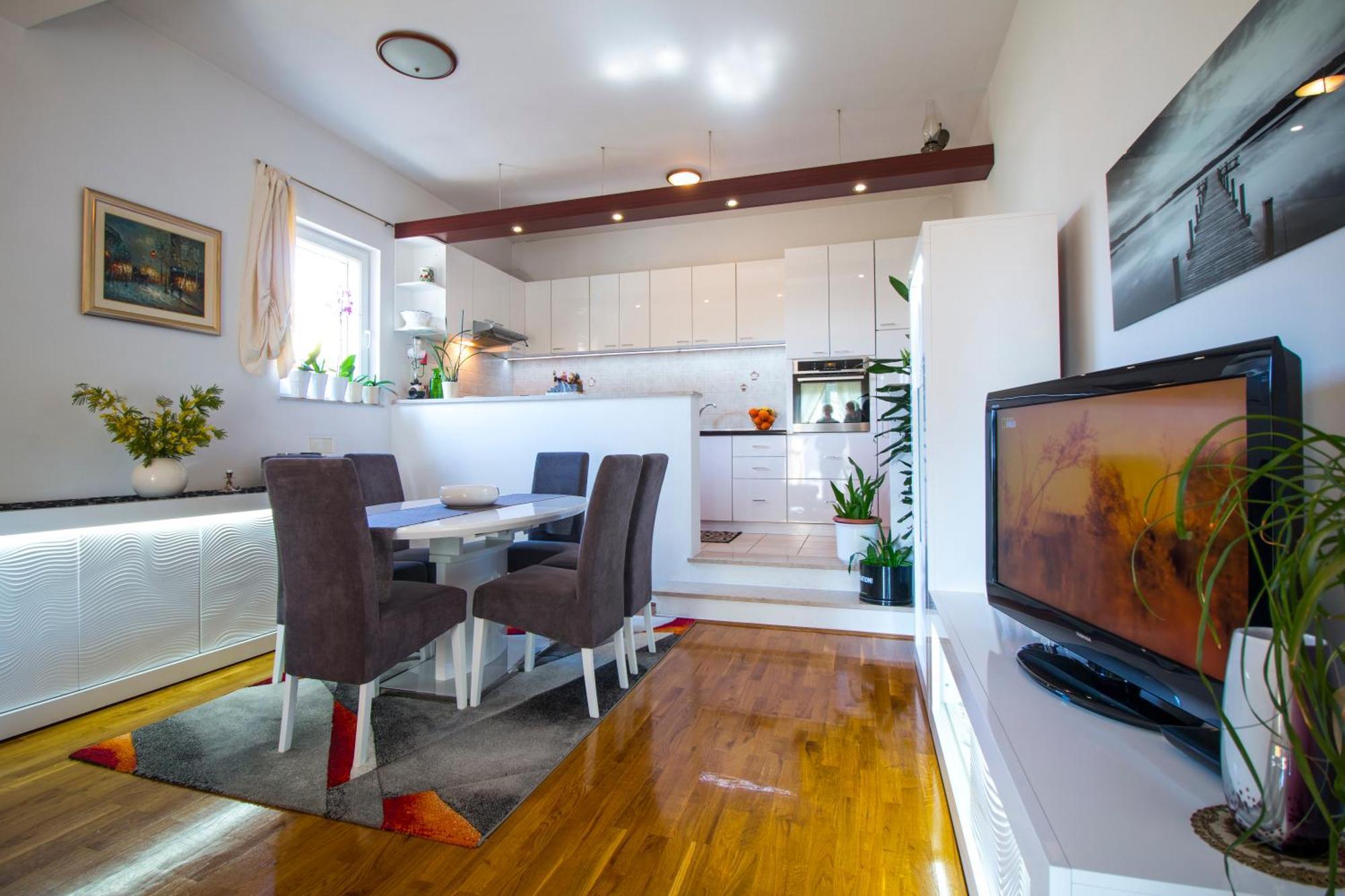 Apartman Kapovic Kaštela Exteriér fotografie