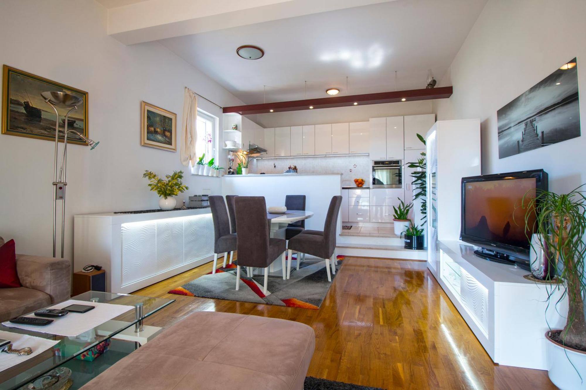 Apartman Kapovic Kaštela Exteriér fotografie